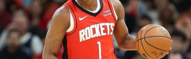 火箭又一新星崛起！11连胜阿门场均15+9变篮板怪兽